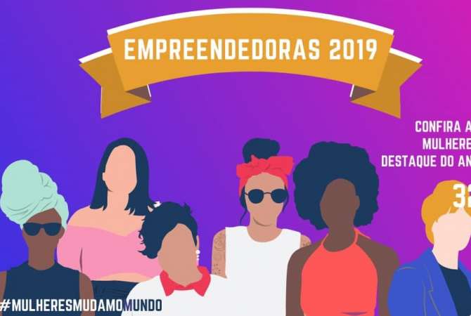 Resultado da votação popular “Empreendedoras de Destaque 2019” é divulgado