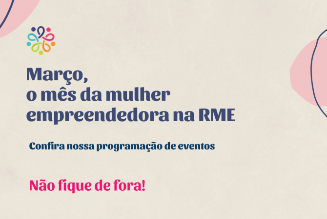 EVENTOS DO MÊS DE MARÇO