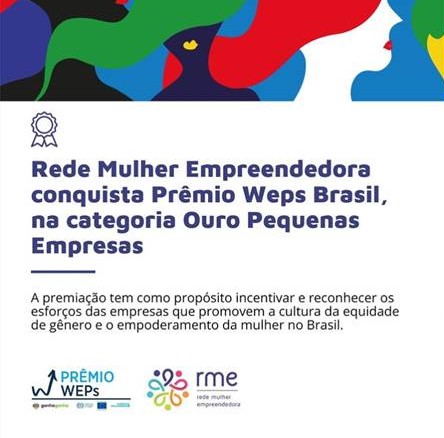 RME é uma das vencedoras do Prêmio WEPs Brasil 2021