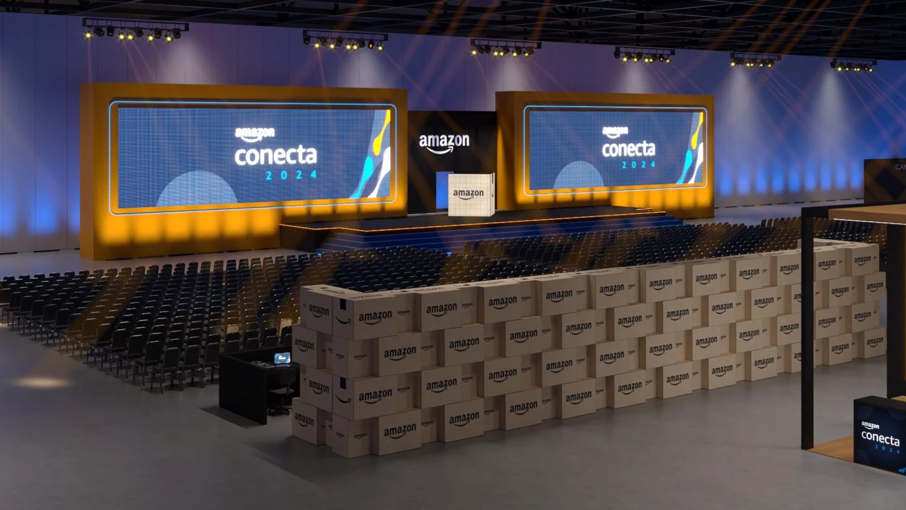 Amazon Conecta 2024 reuniu nomes importantes do corporativismo no São Paulo Expo 