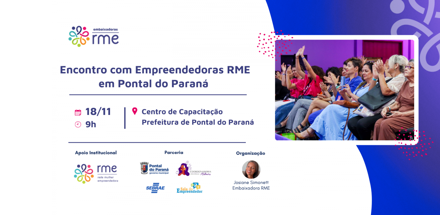 Encontro com Empreendedoras RME em Pontal do Paraná