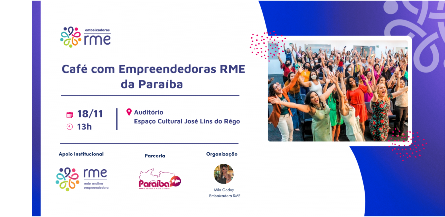 Café com Empreendedoras RME da Paraíba