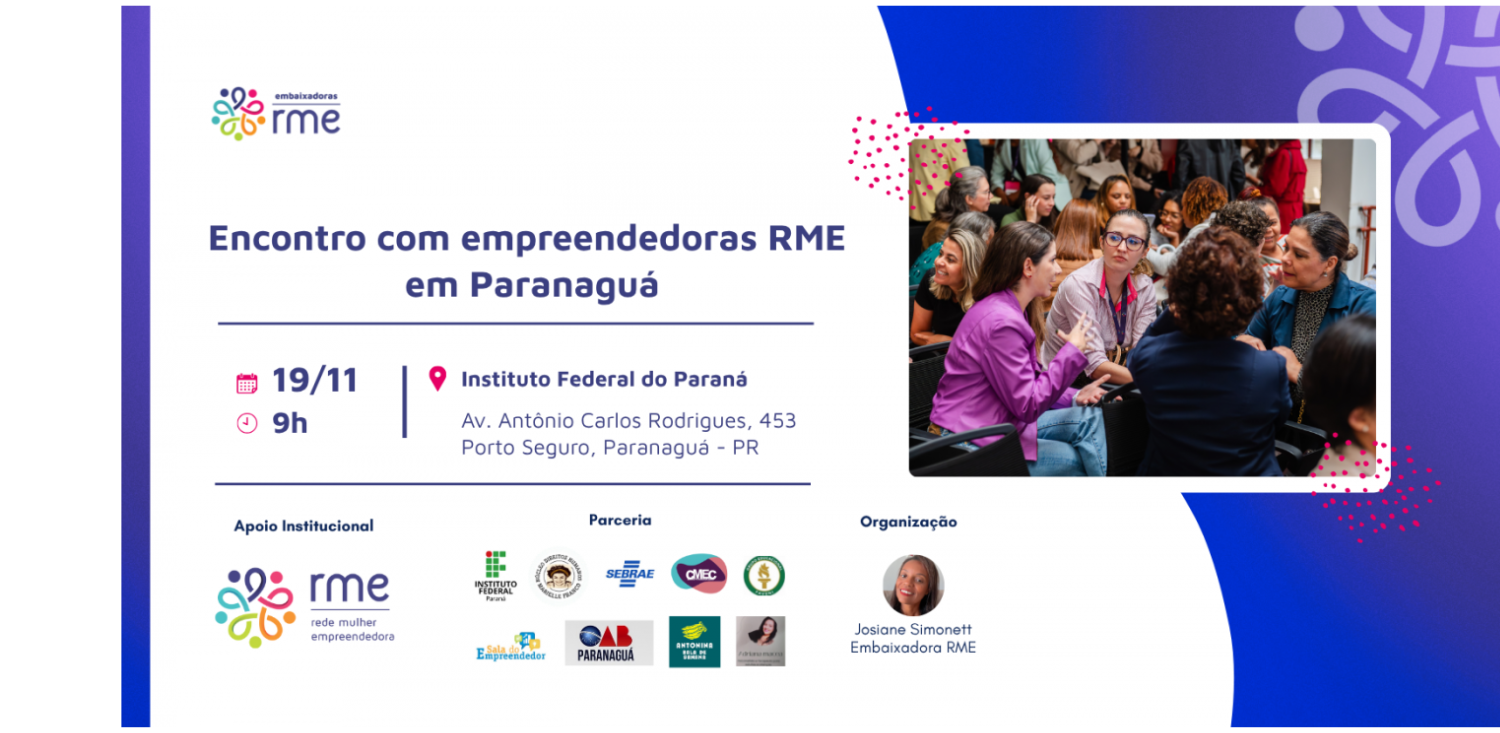 Encontro com Empreendedoras RME em Paranaguá