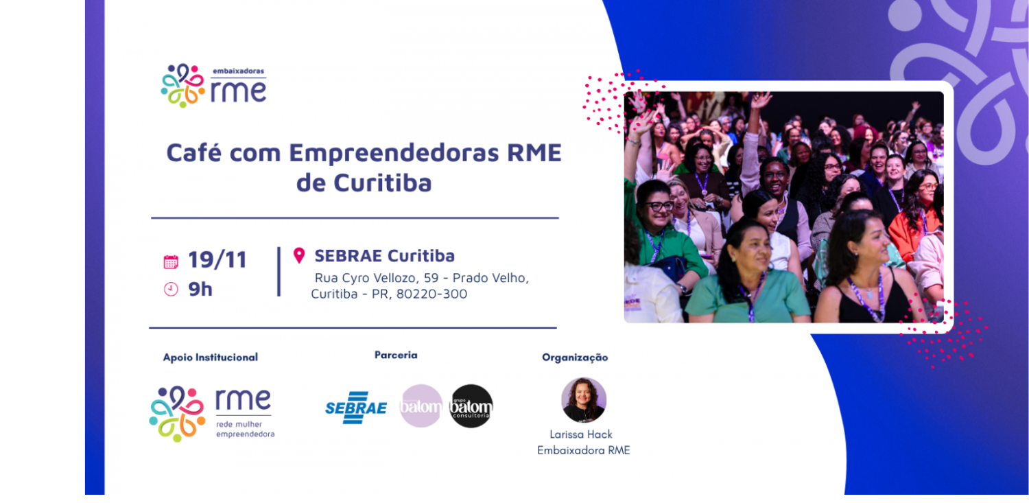 Café com Empreendedoras RME de Curitiba