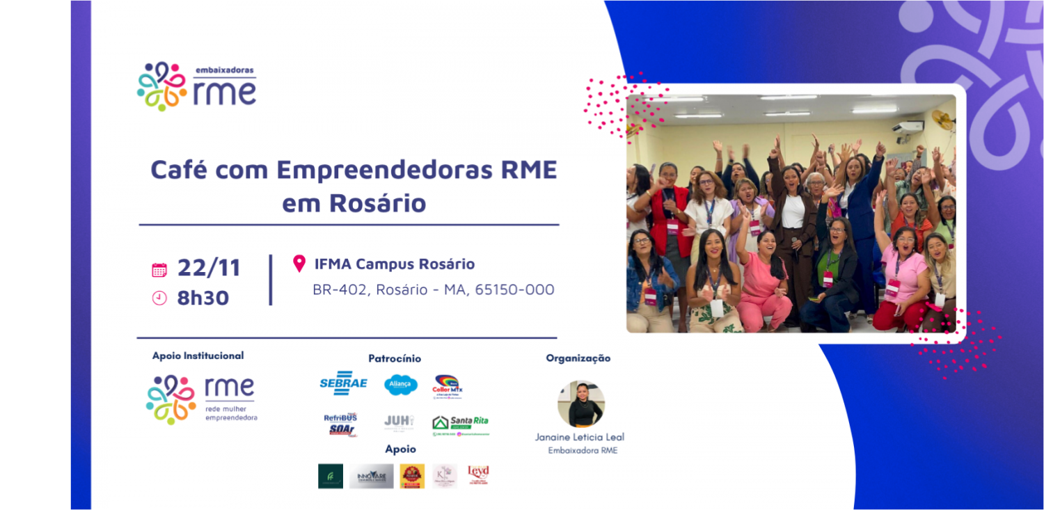 Café com Empreendedoras RME em Rosário