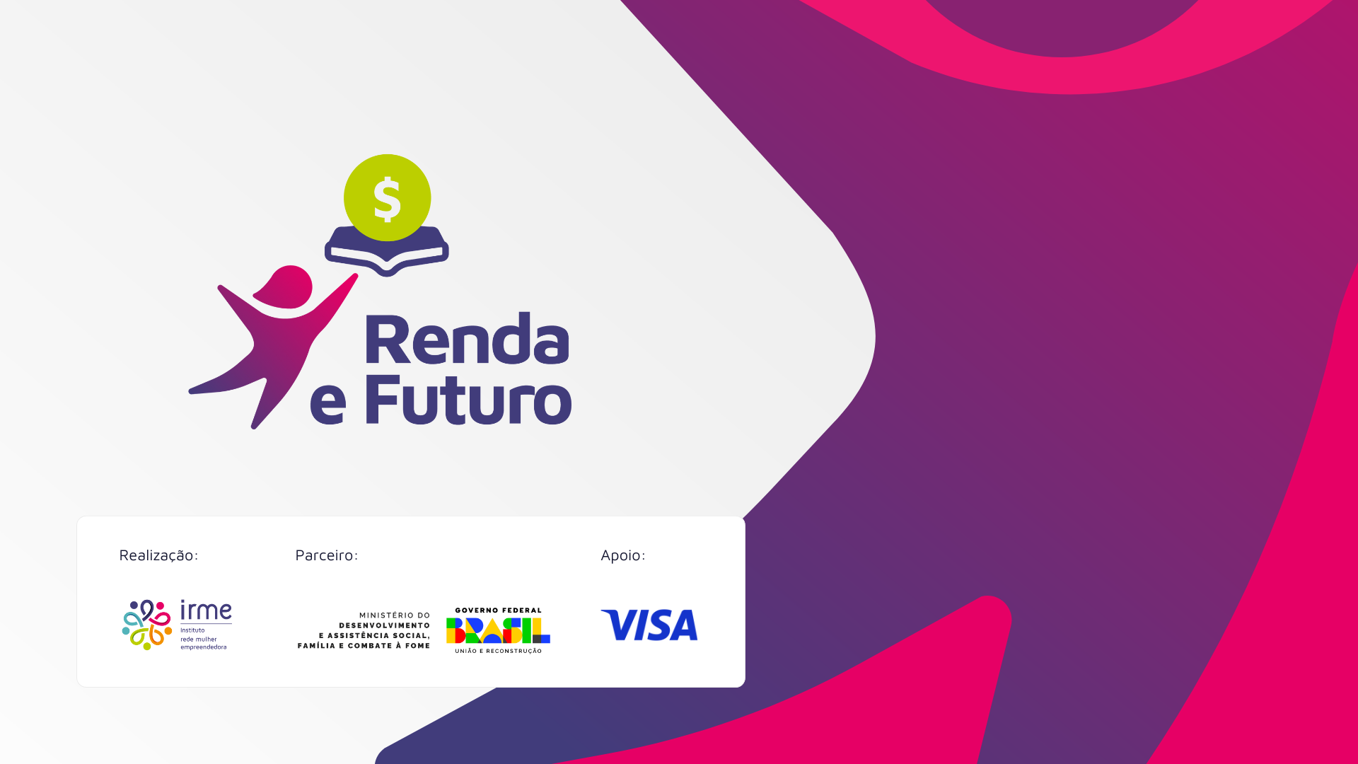 Instituto RME expande programa “Renda e Futuro”para Teresina (PI), em parceria com a Visa e apoio do MDS 
