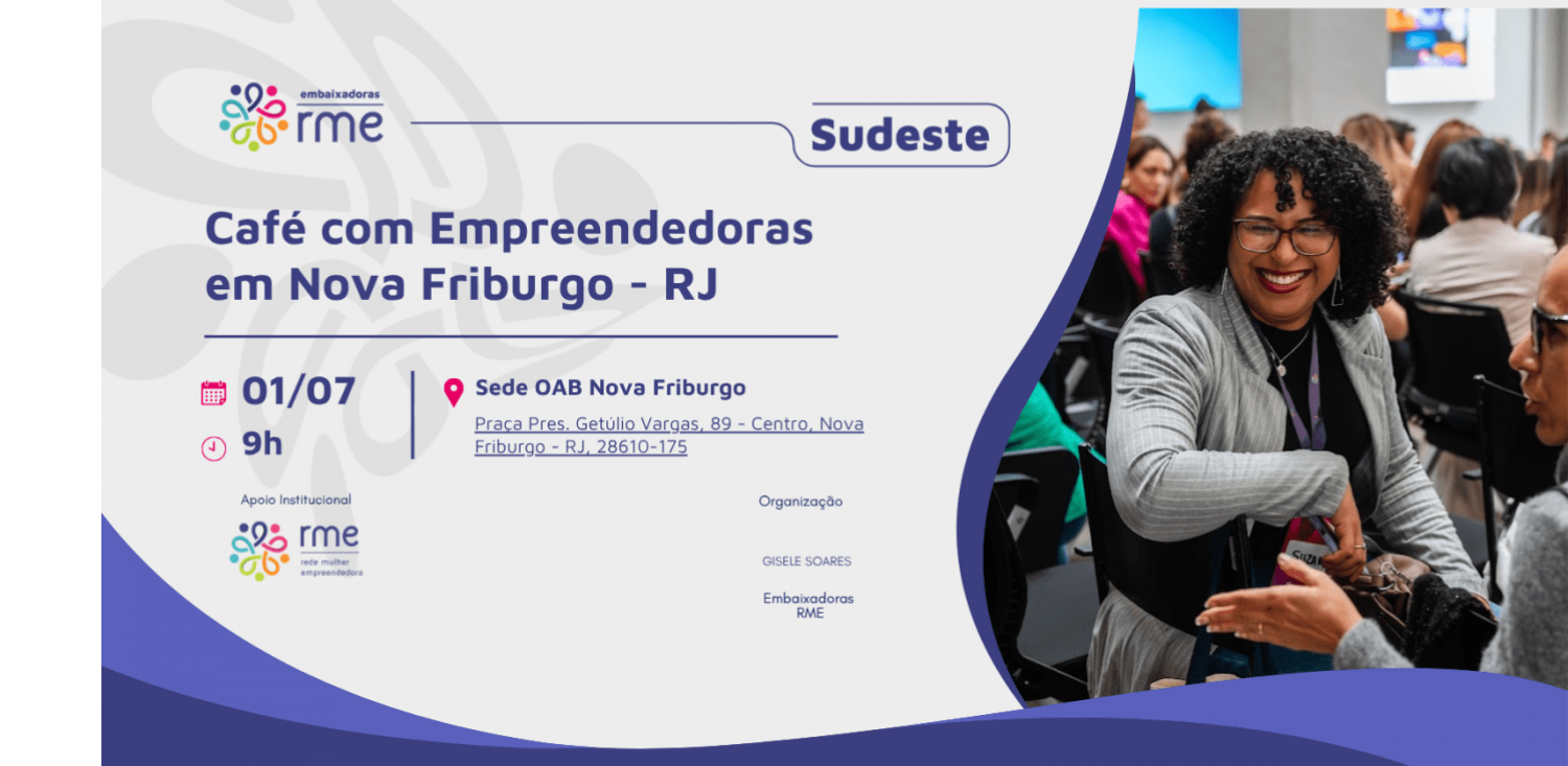 Café com Empreendedoras - Nova Friburgo